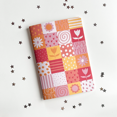 Libreta A5 - Flower patch