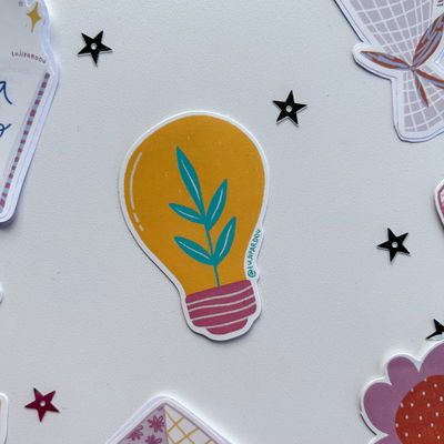 Sticker - Las ideas brotan