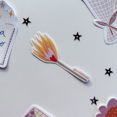 Sticker - Llamita del amor