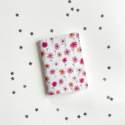 Libreta A6 - Campo de flores