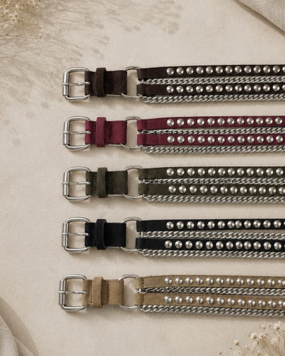 cinto gamuzado+cadenas (enc)