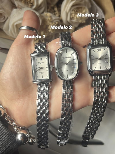 Relojes plateado 