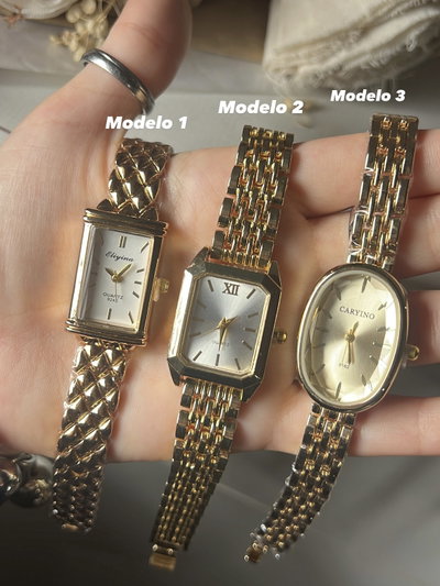 Relojes dorado 