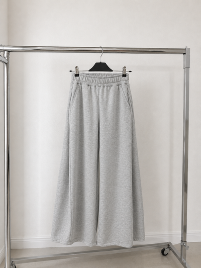 Jogger wide leg friza 