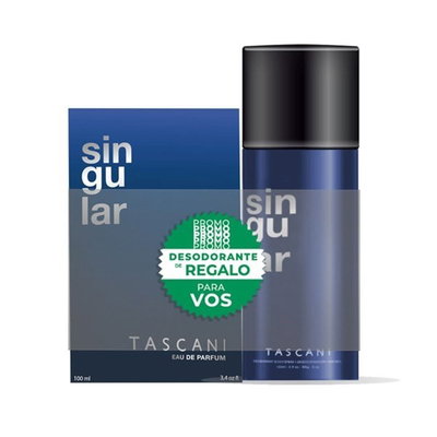 TASCANI SINGULAR SET PERFUME + DEO 