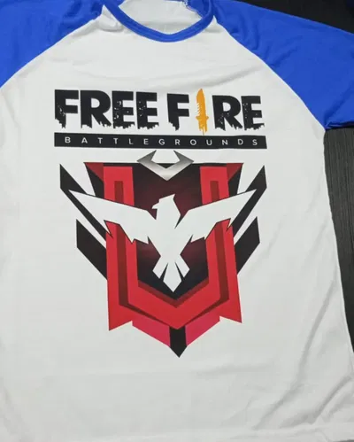 Remera Poliester Free Fire alternativa 1