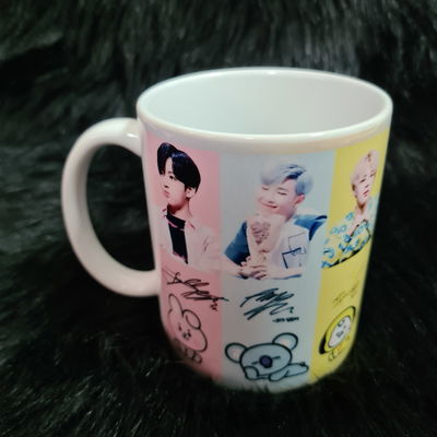 Taza Ceramica BTS