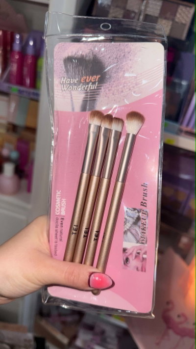 brochas individuales para ojos y corrector profesionales de tei 