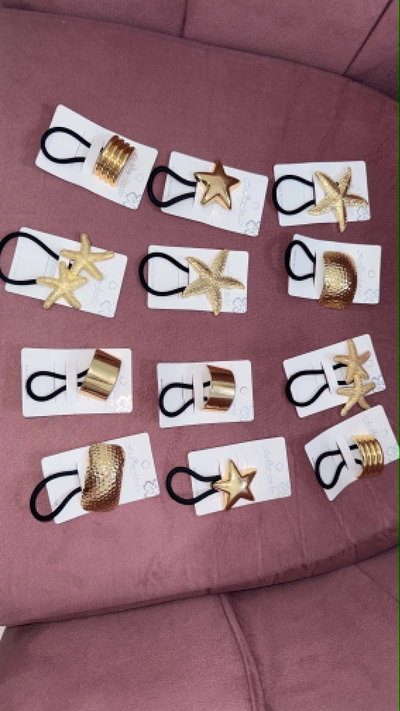 colitas con dije dorado metalico coleccion mar​​🌊​