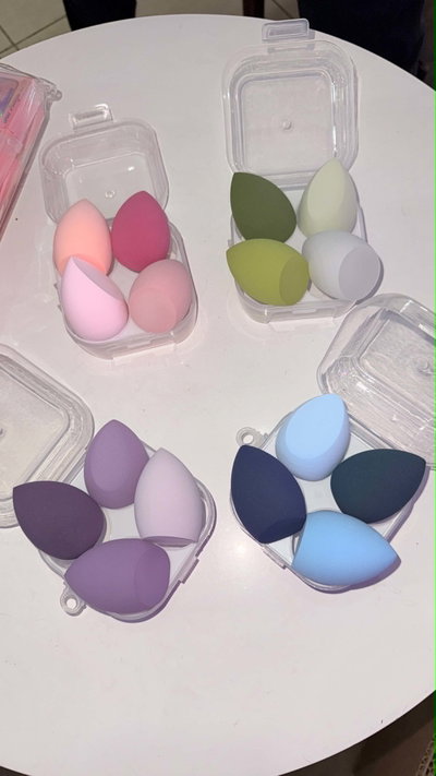 set x4 beauty blenders XL + estuche!