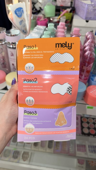 Mascarilla 3 pasos removedor de puntos negros