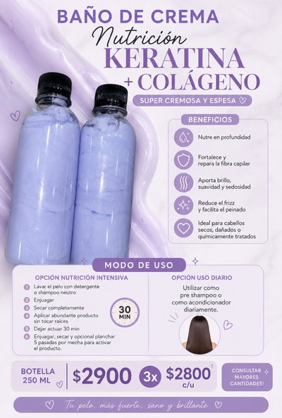 Nutri keratina + colageno