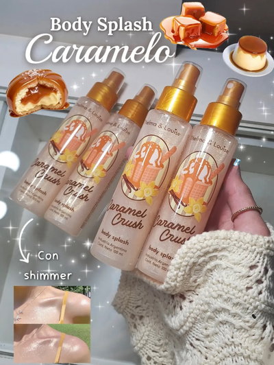 🍿Body splash glitter caramel thelma y louise🍿