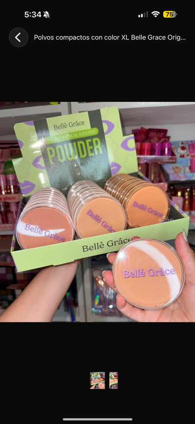 Base polvo compacto belle grace ultimas!