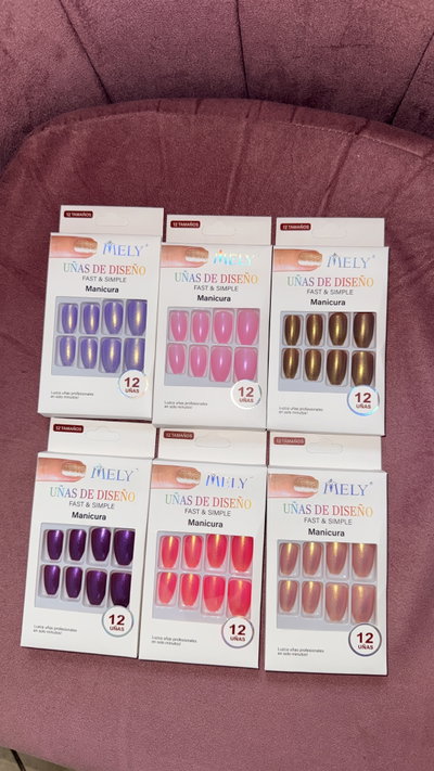 Uñas press on mely 💅🏻