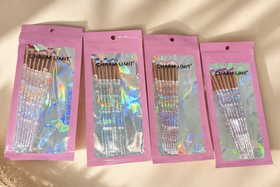 Set 7 brochas shimmer!