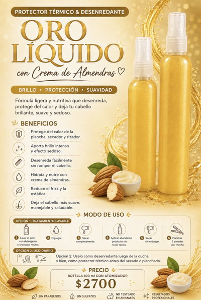 Oro liquido almendras🥜