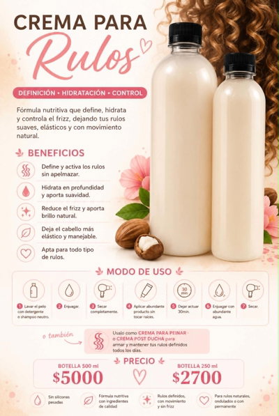 crema para rulos!💇‍♀️