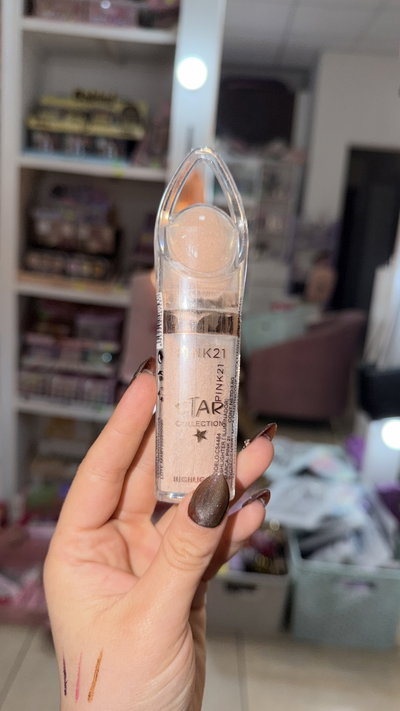 Polvo de hadas rose gold pink 21
