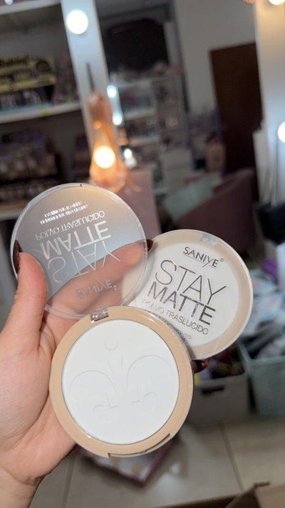 Polvo traslucido compacto stay matte