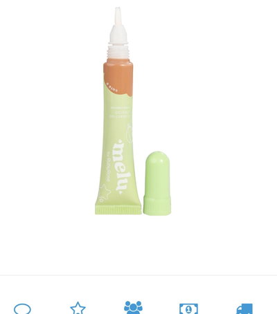 Corrector/ contorno con cepillo melu