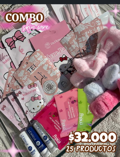 Combo mayorista skincare pijamada!