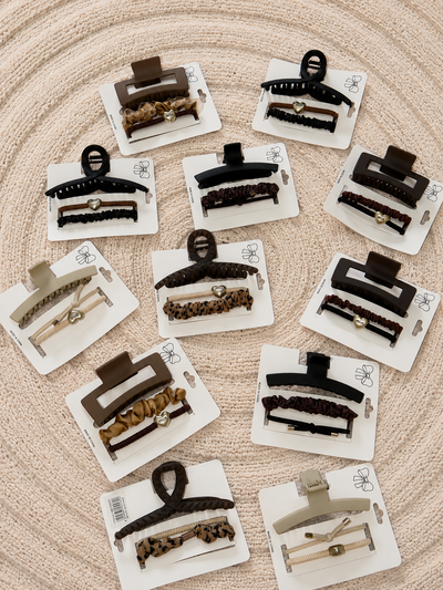 Set broche + scrunchies miu miu