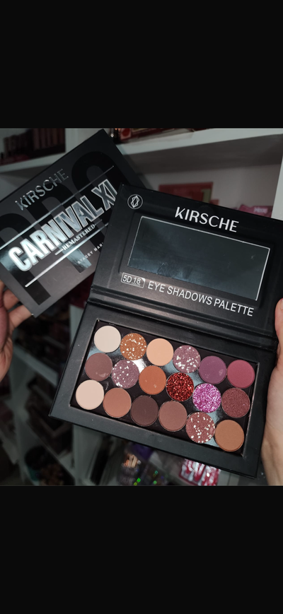 Paleta de 18 sombras imantadas carnaval