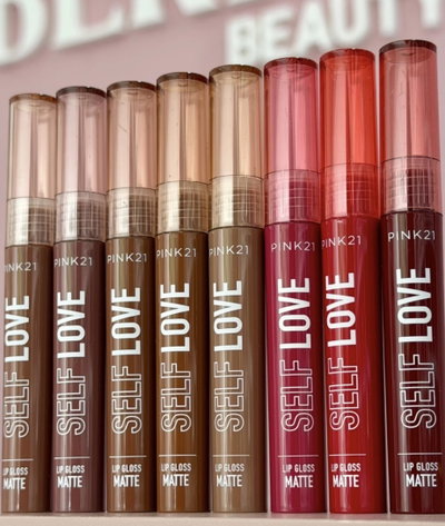 Labial liquido matte self love pink 21
