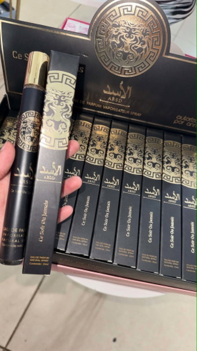 perfume yara black assad masculino/unisex