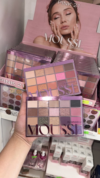 Paleta de sombras mousse pink 21