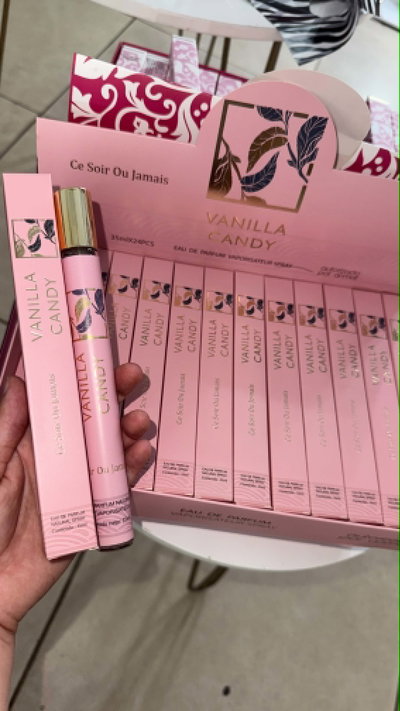 perfume vanilla candy tubo