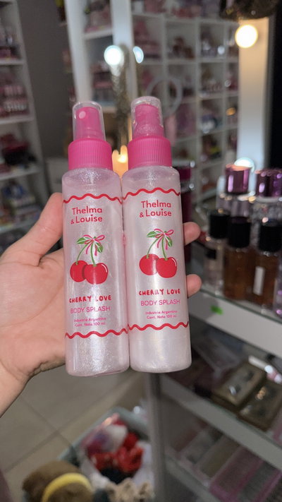 Body splash glitter cereza thelma y louise