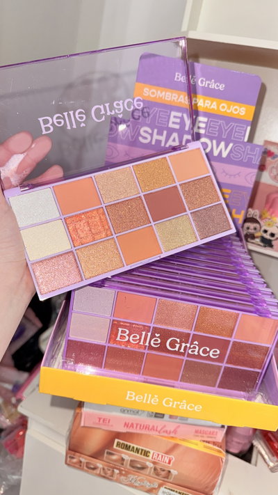 Paleta de 15 sombras belle grace