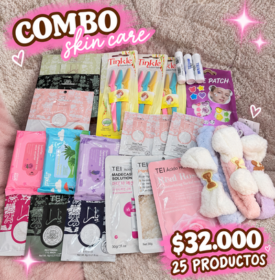 Combo mayorista skincare pijamada!