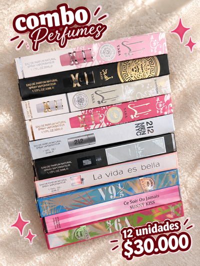 Combo mayorista perfumes!