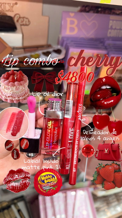 Lip combo cherry🍒
