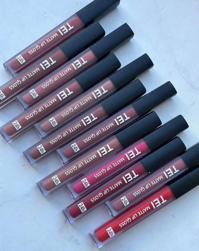 Labial liquido matte 12 tonos! Tei
