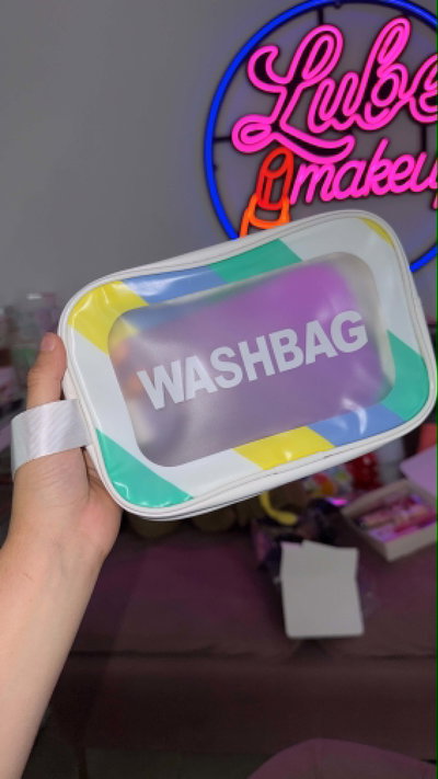 neceser washbag 🩷🤍🖤 26x18cm
