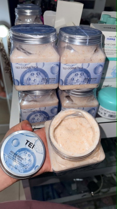 crema exfoliante corporal hialuronico tei💙