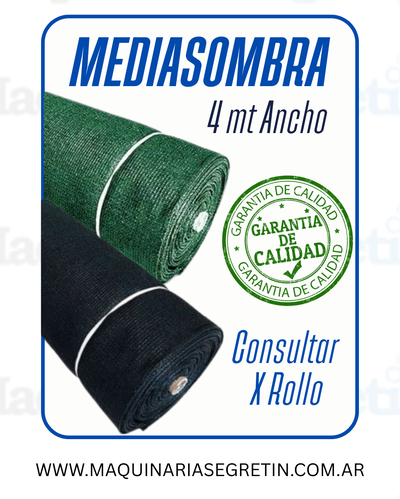 MEDIA SOMBRA - 1era CALIDAD