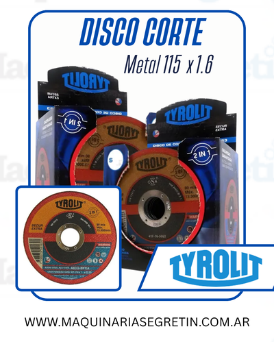 DISCO PARA METAL - TYROLIT