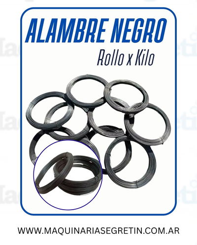 ALAMBRE NEGRO X KG