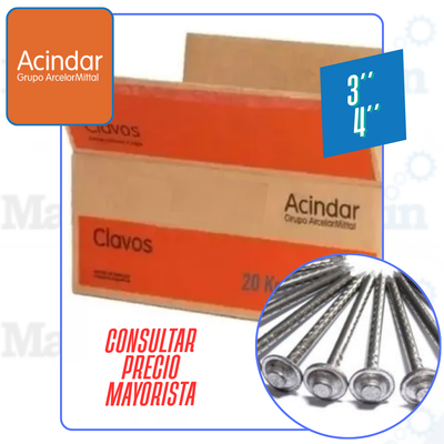 CLAVO TECHO - ACINDAR