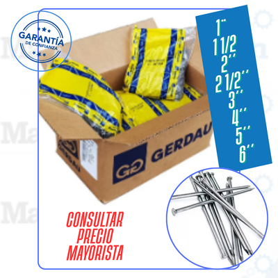 CLAVOS PUNTA PARIS - GERDAU