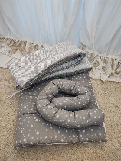 Combo Funcional: Acolchado + Chichonera + Nido de contención