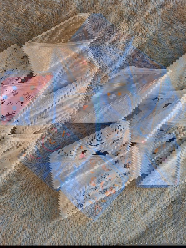 Toallón con capucha