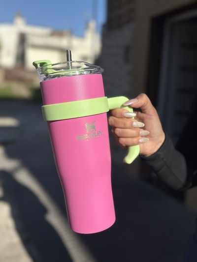Vaso Quencher Stanley 1,200 ml con Sorbete y Asa