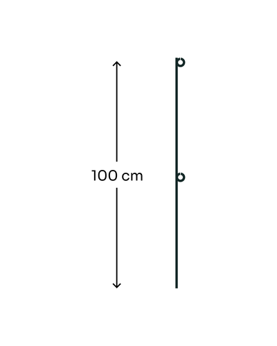 ESTACA DOBLE PASADOR