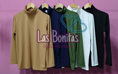 Polera Lisa Modal VARIOS COLORES